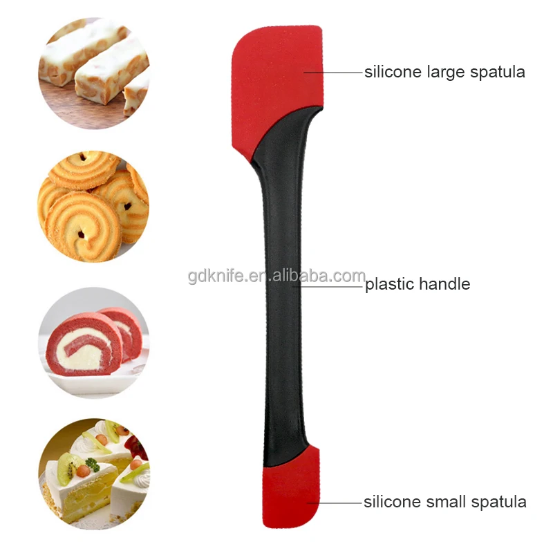 Hot sale products Baking Tool Food Grade silicone Double End Butter Spatula Knife