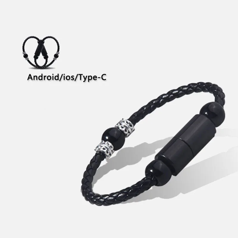 magnetic charger cable bracelet mobile portable charging cable for IOS phone