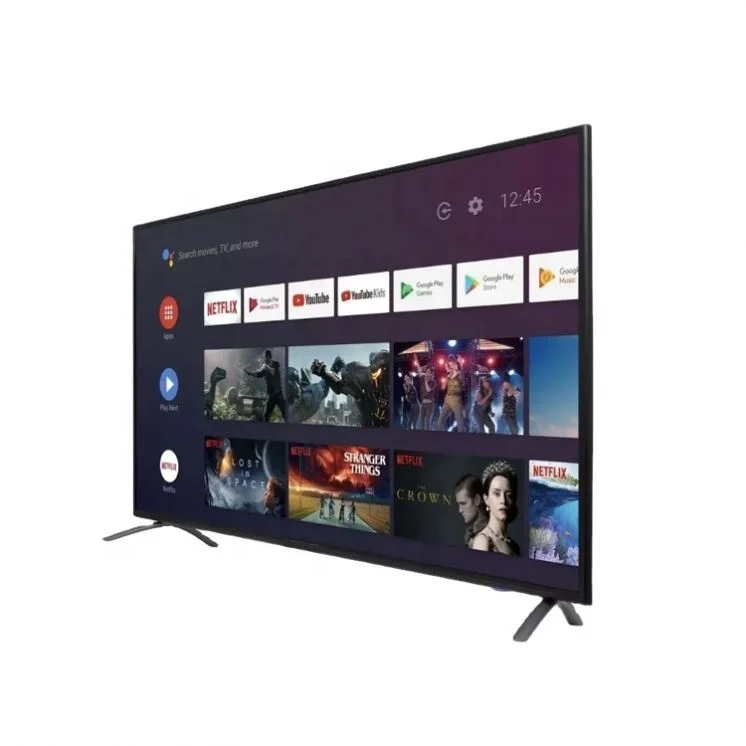 4K Smart Android LED TV 65 75 Inch China Tv Factory Cheap Flat Screen Televisions