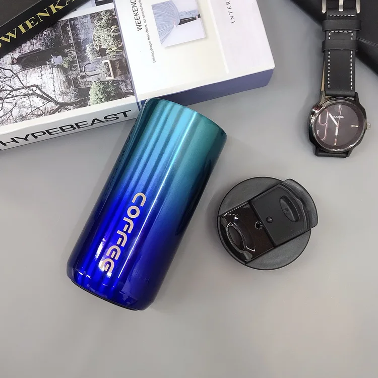 Dazzling Thermo Stainless Steel Vacuum Insulated Custom Logo Coffee Cup