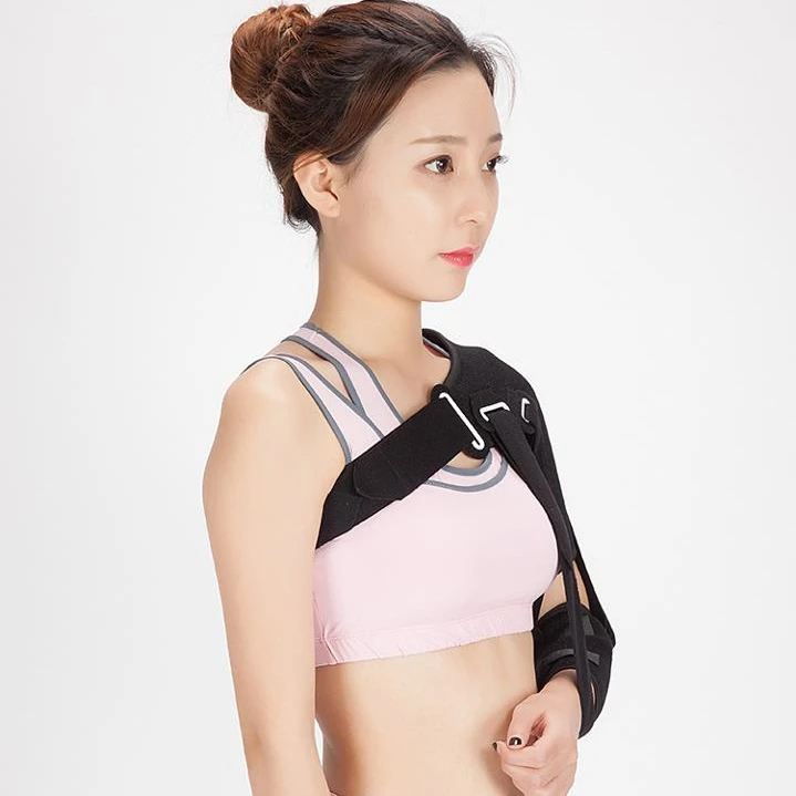 Physical  stability orthopedic back  elbow shoulder brace immobilizer belt sling support for arm posture fixed