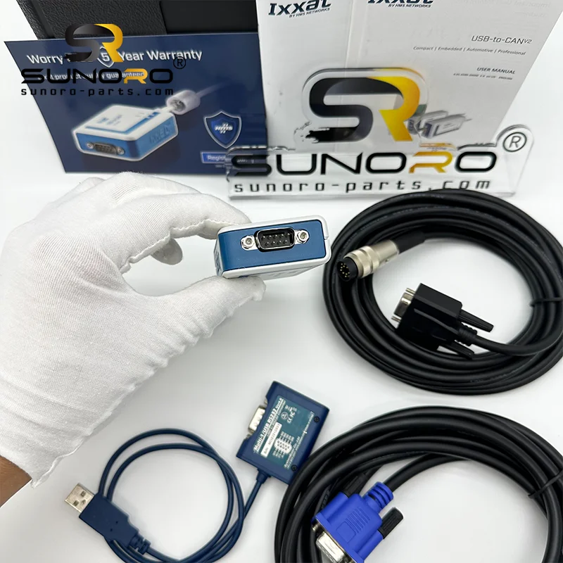 Дизельный двигатель сканер инструмент для MTU (USB-to-CAN) 2 72 диагностическое программное обеспечение компактный IXXAT грузовик диагностический