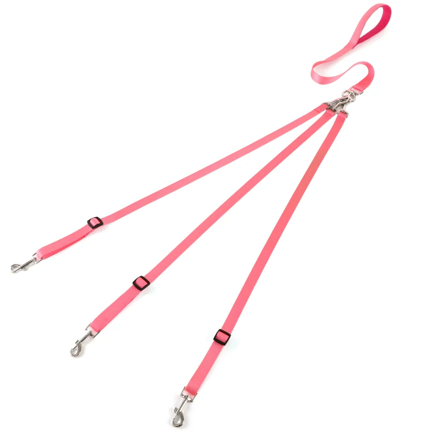 Nylon Long 6 In 1 Dog Polypropylene Multi Usage Double Hook Durable Strong Pet Leash