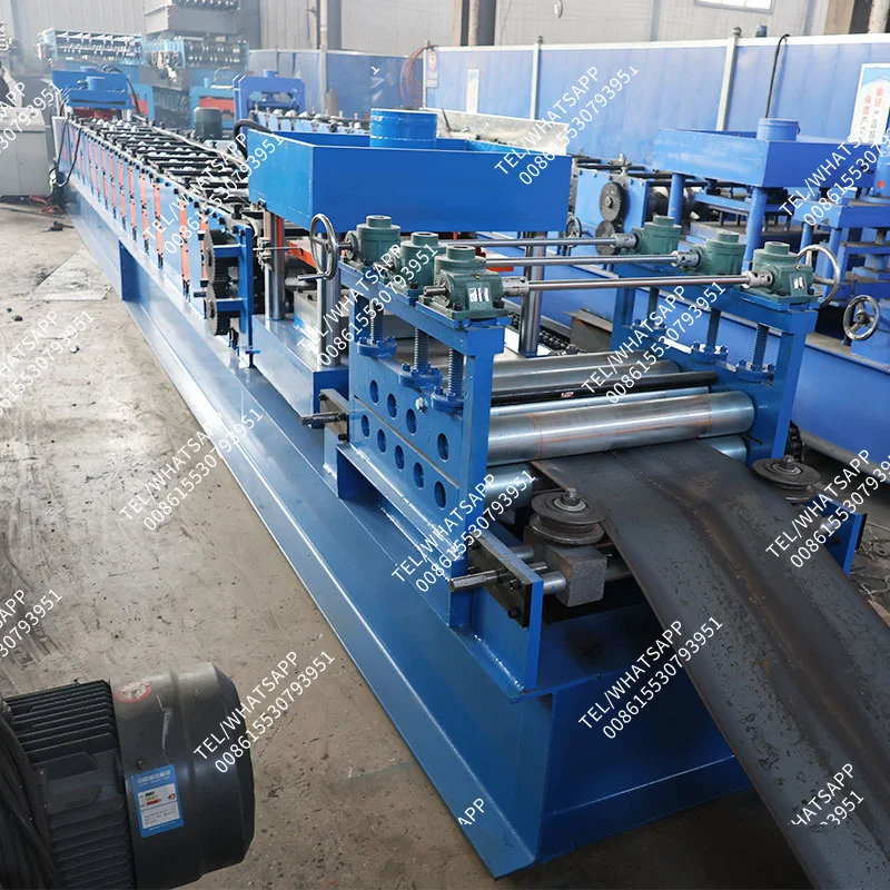 Highway Guardrail Crash Barrier roll forming machine freeway guardrail W beam machine