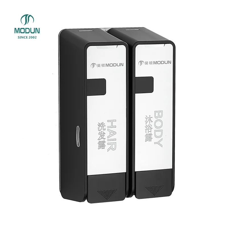 Modun New Plastic Commercial Bathroom Toilet Manual Liquid Soap Dispensers