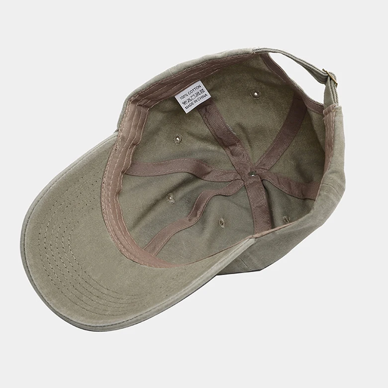 Custom Wash Cotton 3 Leaf Clover Shamrock Dad Hats Printing Clover Pattern Cap For Men & Women