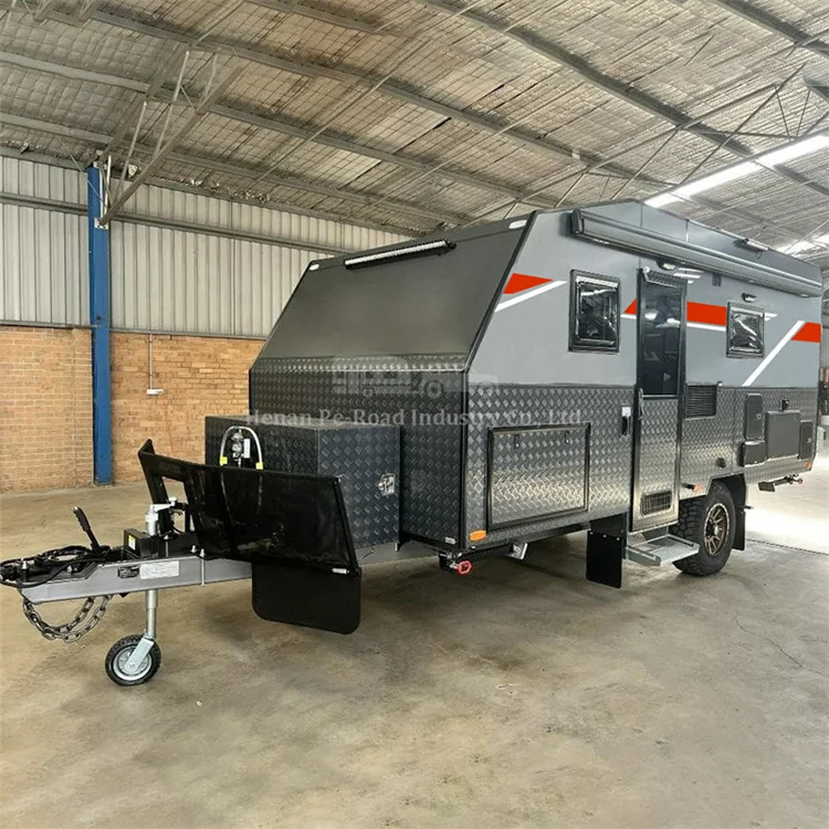 Australian Standard Camping Off Road Caravan Luxury Motorhome 4 Berth Lightweight Trailer Camper