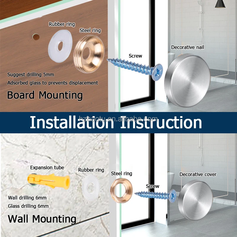Hot Selling Oem Available Decorative Screw Covers Decorative Metal Screw Cover