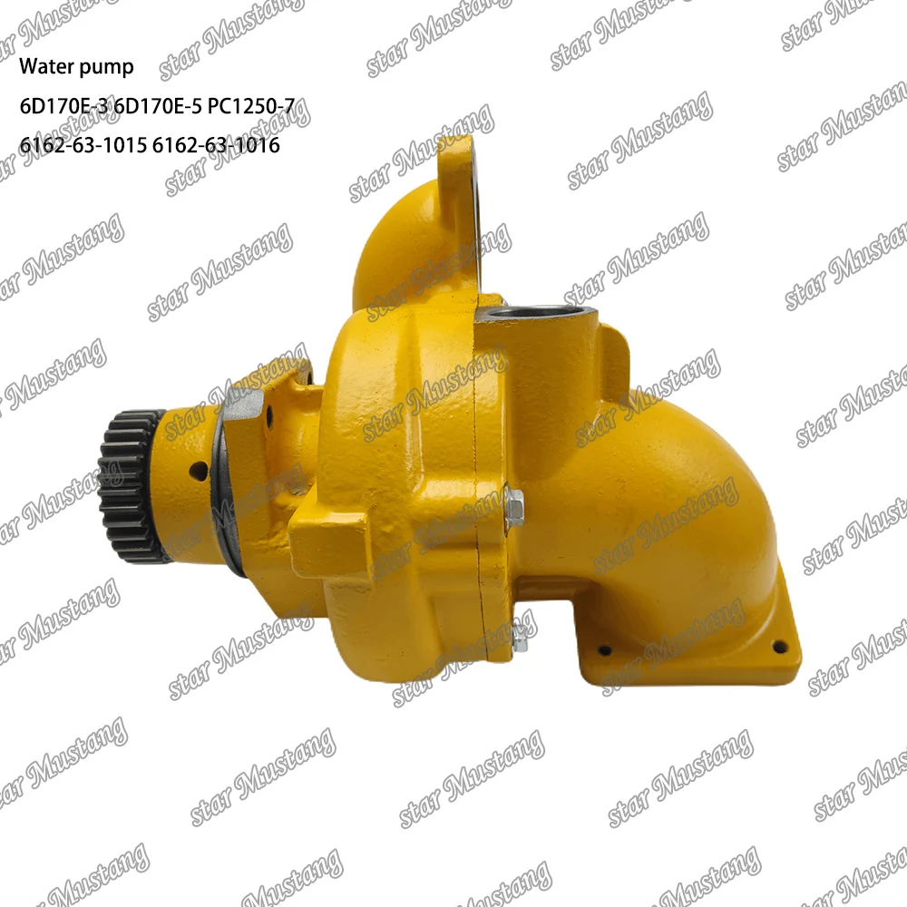 6D170E-3 6D170E-5 PC1250-7 Water pump 6162-63-1015 6162-63-1016 Suitable For Komatsu Engine Parts