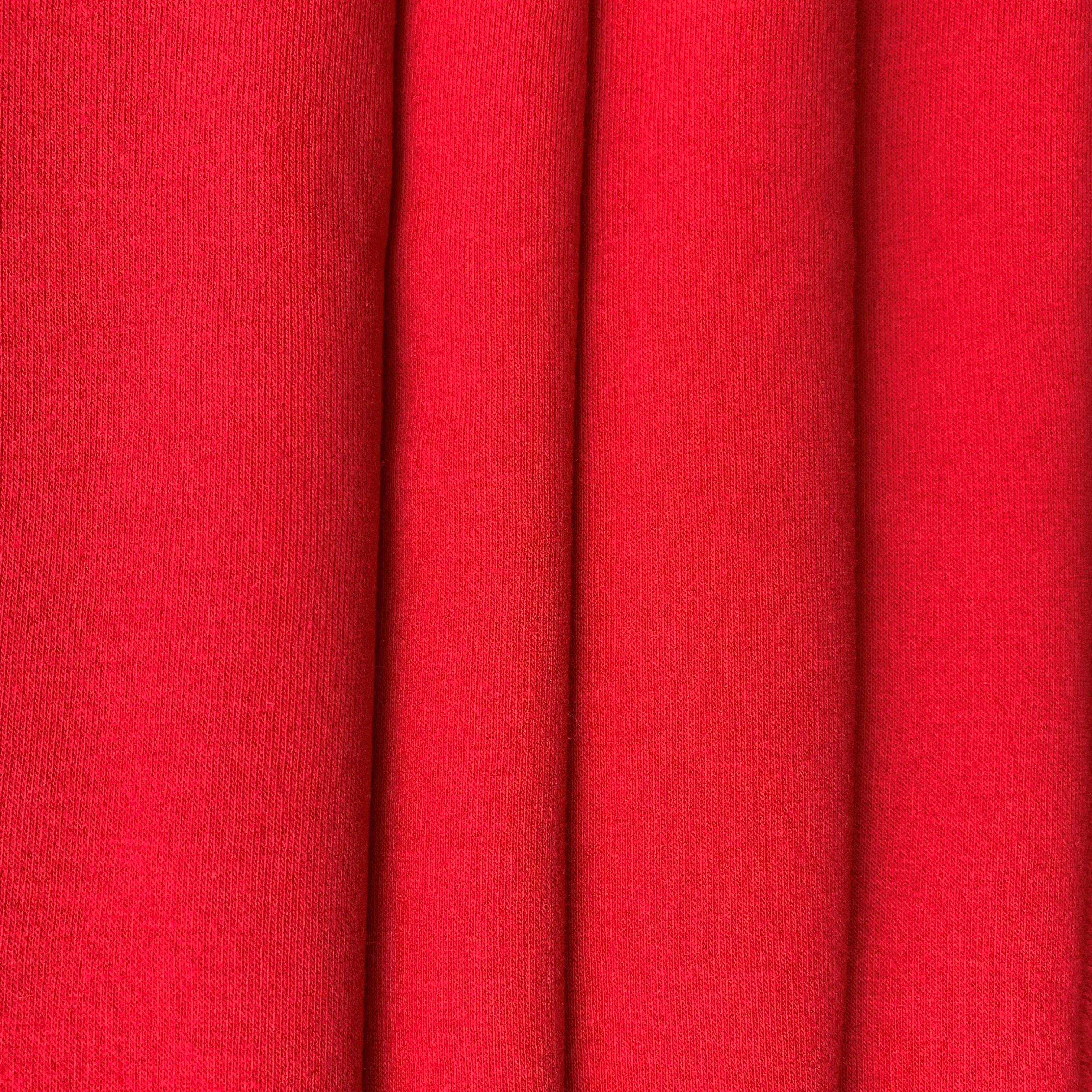 China Factory Wholesale High Quality 250gsm polyester cotton Knit Single Side Brushed Fleece Fabric