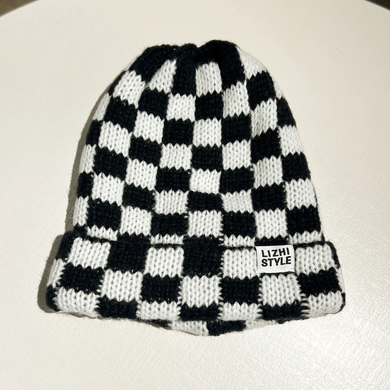 ChanBol Wholesale Christmas wool knitting winter knitted hat men beanies warm cap 100% wool beanie hat