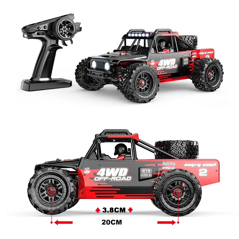 MJX HYPER GO 14209 Racing Car High Speed Desert Remote Control Cars RC Drift Car 1/14