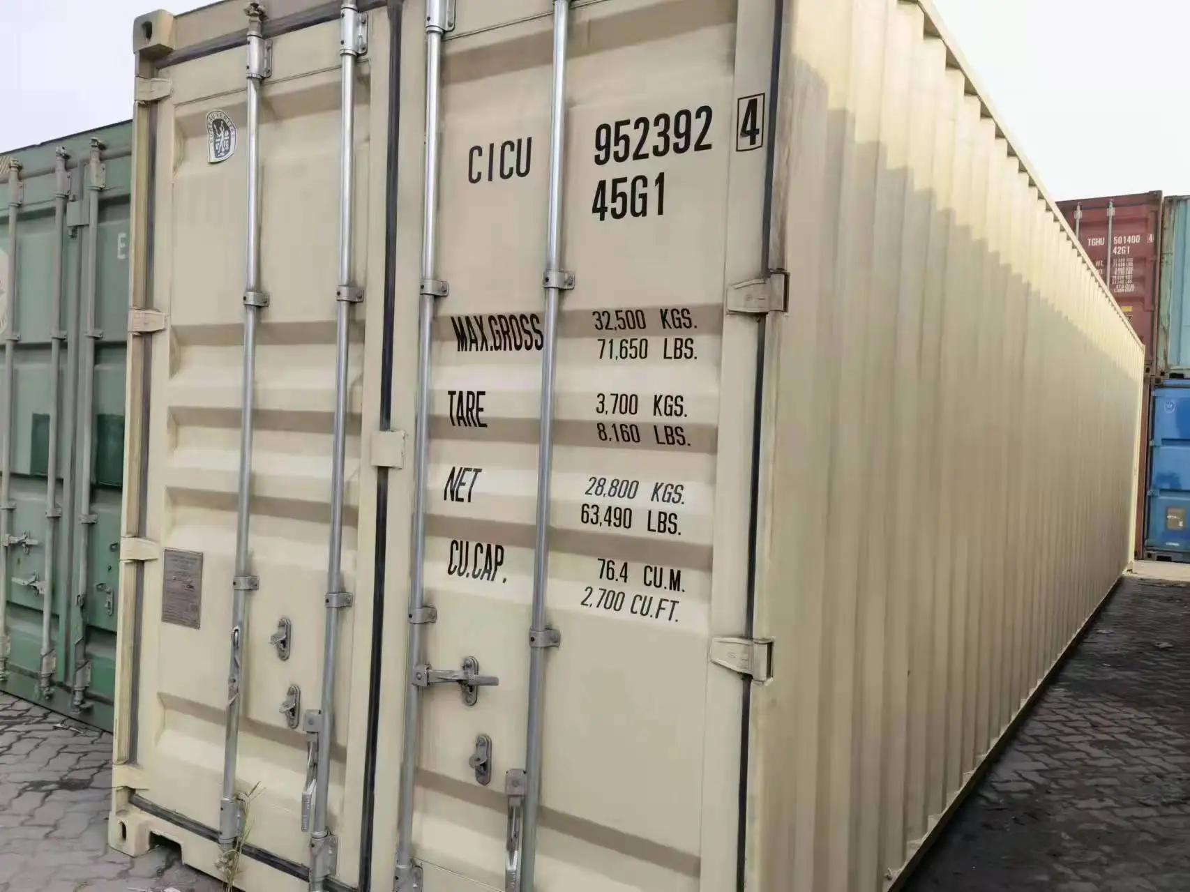 High quality 20 40ft  50%/80%/100% new used empty container/mobile container home