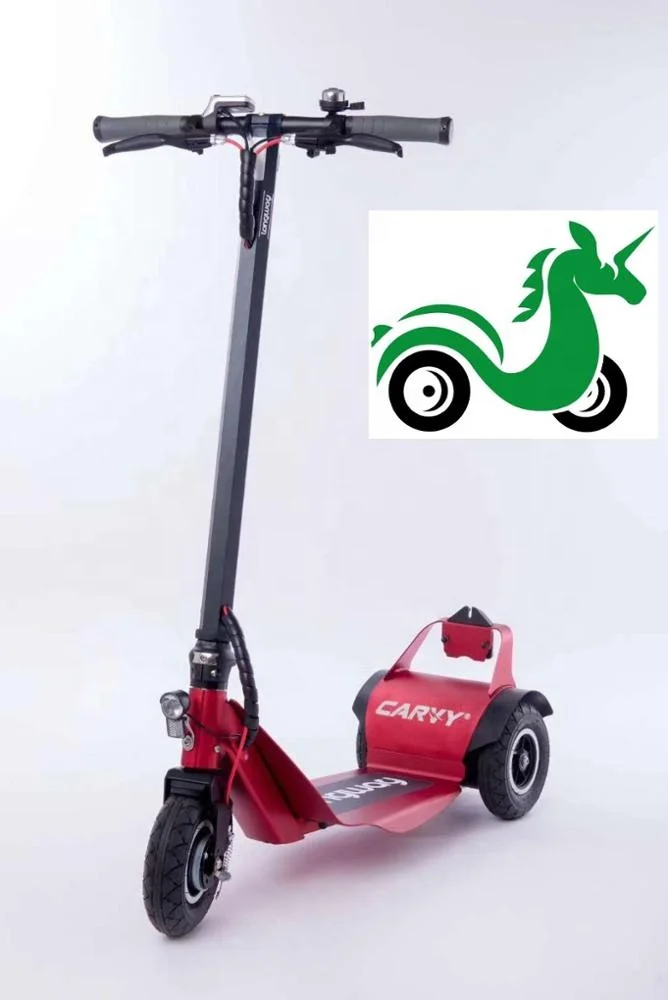 Light weight Folding Powerful Adult 3 wheel Electric Scooter  Motor 500M