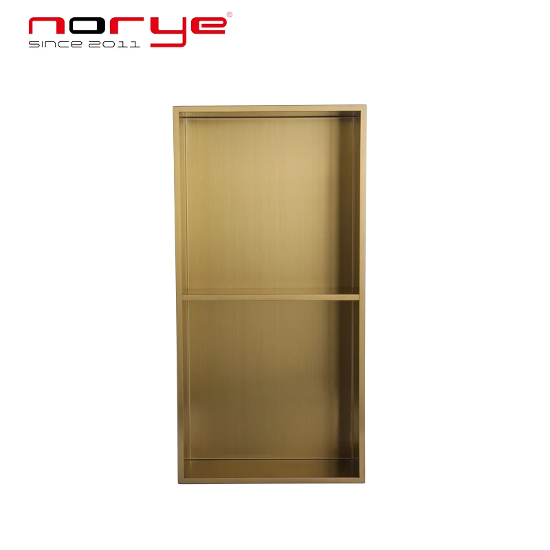 waterproof shower niches Embedded Bathroom Metal Shelf Closet Living Room Storage Niche