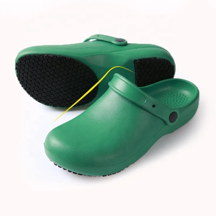 Fashion lightweight soft garden clogs anti slip EVA slipper clog shoes for clean room food industry