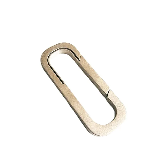 High Quality Lightweight and Durable Titanium Key Chain