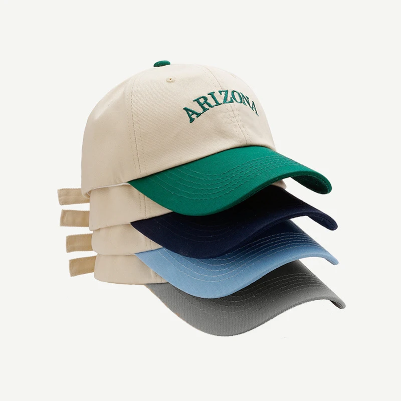 Comfort Modern Style Custom Embroidery Logos Two Tone Color Match Fitted Sport Hat Baseball Cap