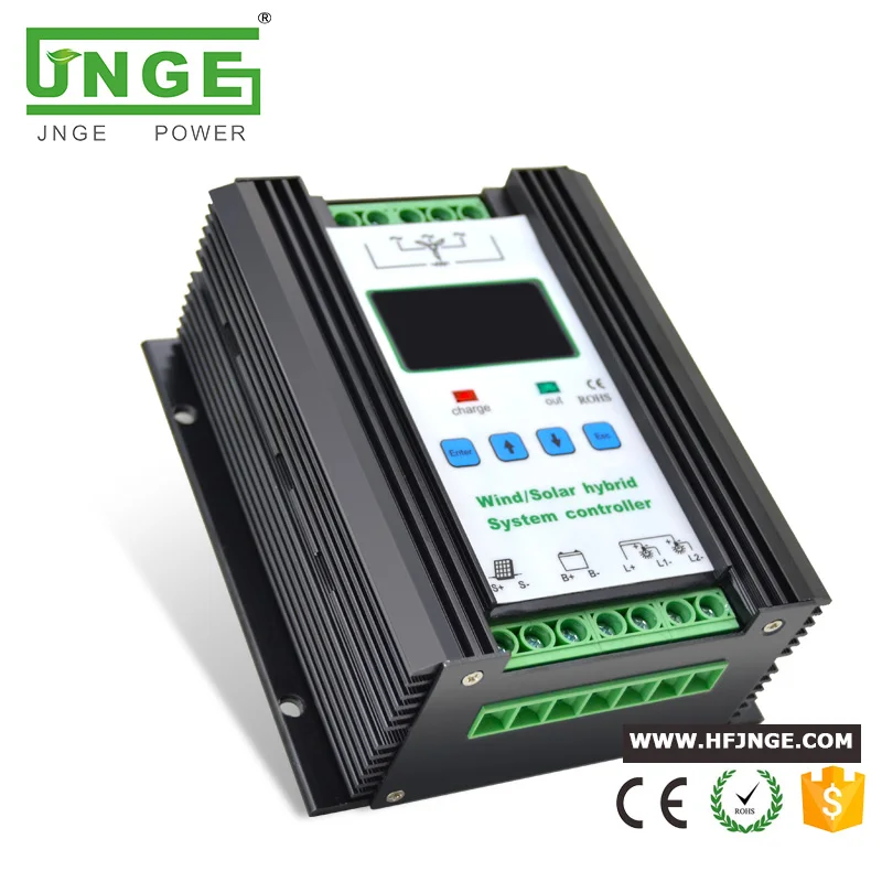 500w Three Phase AC  Wind Turbine Controller Hybrid Wind Solar Charge Controller 500w Solar
