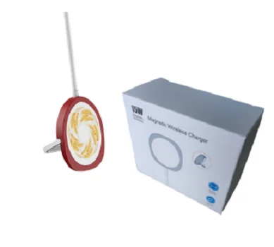 Dripshipping 2 в 1 фабрика OEM оптовая продажа 15 Вт складной портативный Быстрый Магнитный qi Беспроводное зарядное устройство для телефона