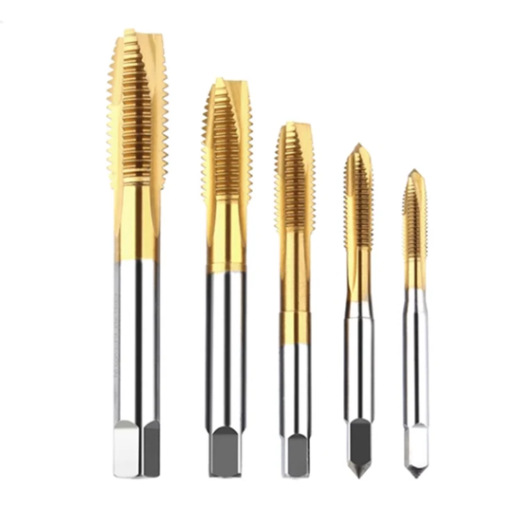 M35 spiral compound tap chamfering tapping bit for hexagonal shank drilling and chamfering trimachine