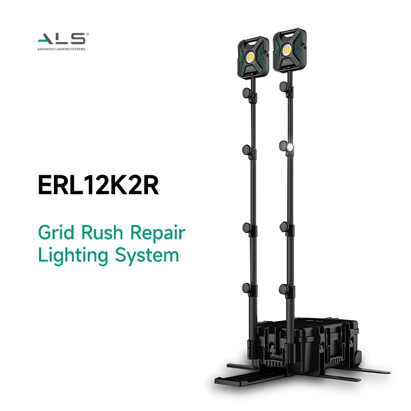 ALS Super Bright Solar Energy Storage Systems Energy Saving Repair Working Emergency Lights