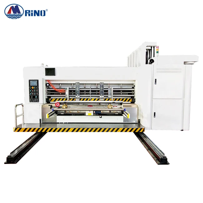 Corrugated Box Lead Edge Feeding 6 Colors Flexo Printing Machine