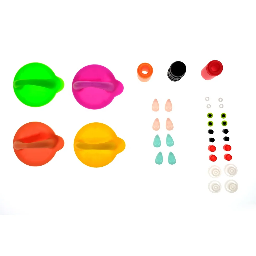 FPIC Custom rubber part size color silicone part plastics small Silicone parts rubber