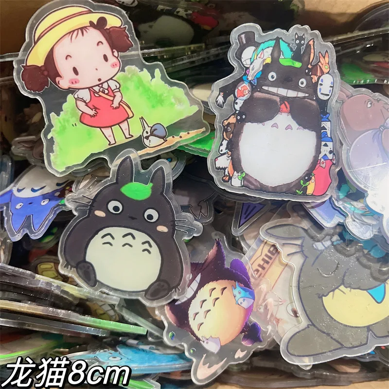 6cm 8cm Collection Acrylic Charms Large Cartoon Anime Decor Charm for DIY