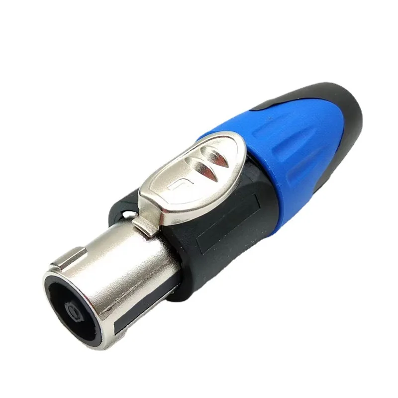 Speakon NL4FC Metal Copper Core Speaker Cable Connectors Speakon Audio XLR Connector for Loudspeakers