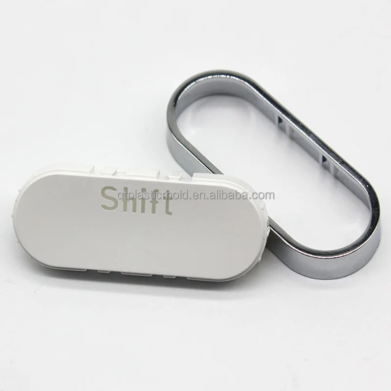 Пластиковые колпачки для ключей, трехцветные гальванизированные колпачки для ключей, колпачки для ключей в стиле ретро, стимпанк, люминесцентные колпачки для ключей из поликарбоната