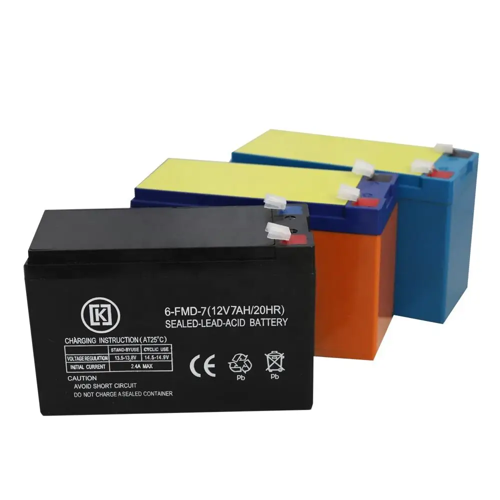 High Life Eco Friendly Charging Storage Deep Cycle Maintenance Free Ups Battery 12v 7ah Seale Lead Battery Sprayer Battery