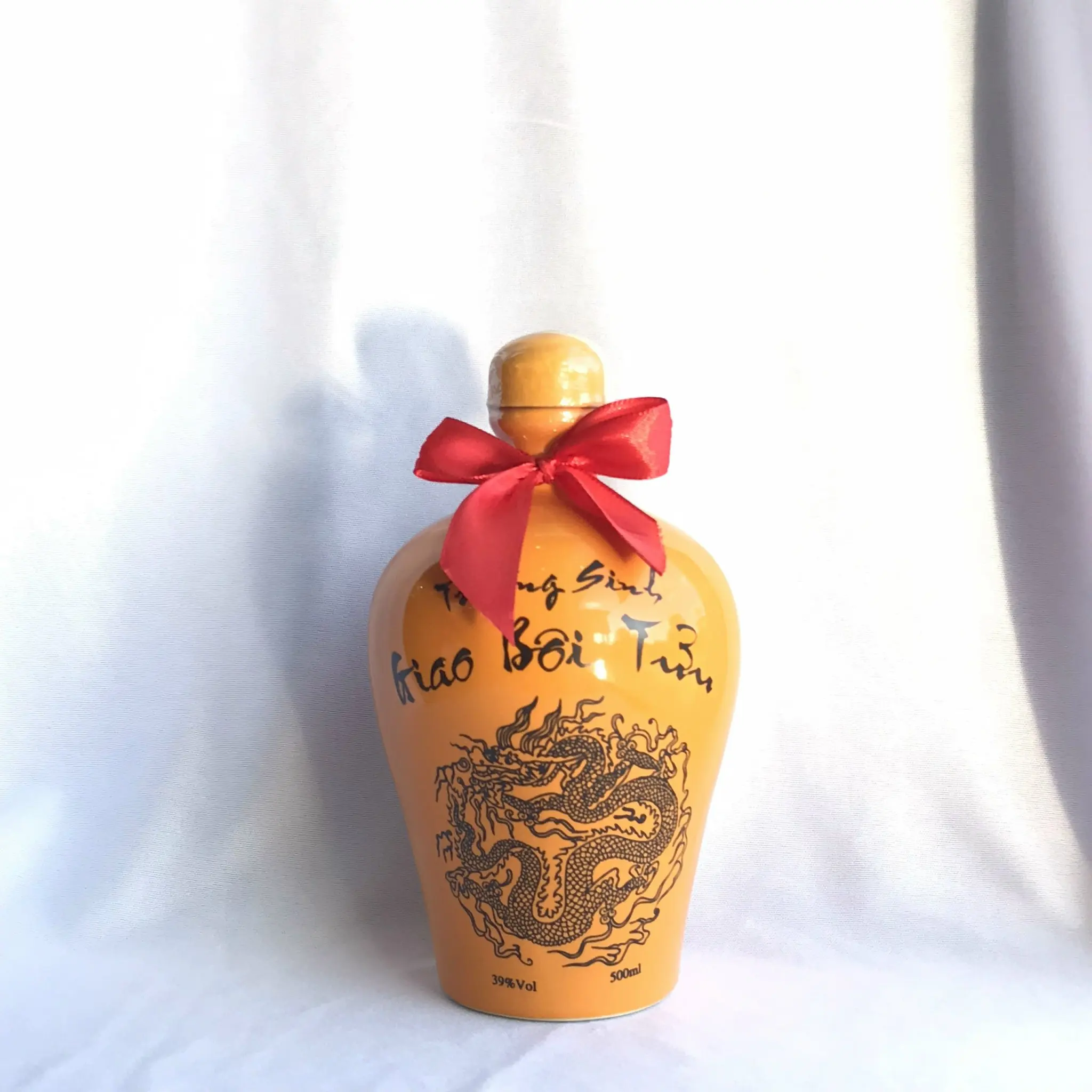 Giao Boi Tuu Whisky Bottle With Alcoholic Beverage Grains And Herbs Blended Grain Whisky