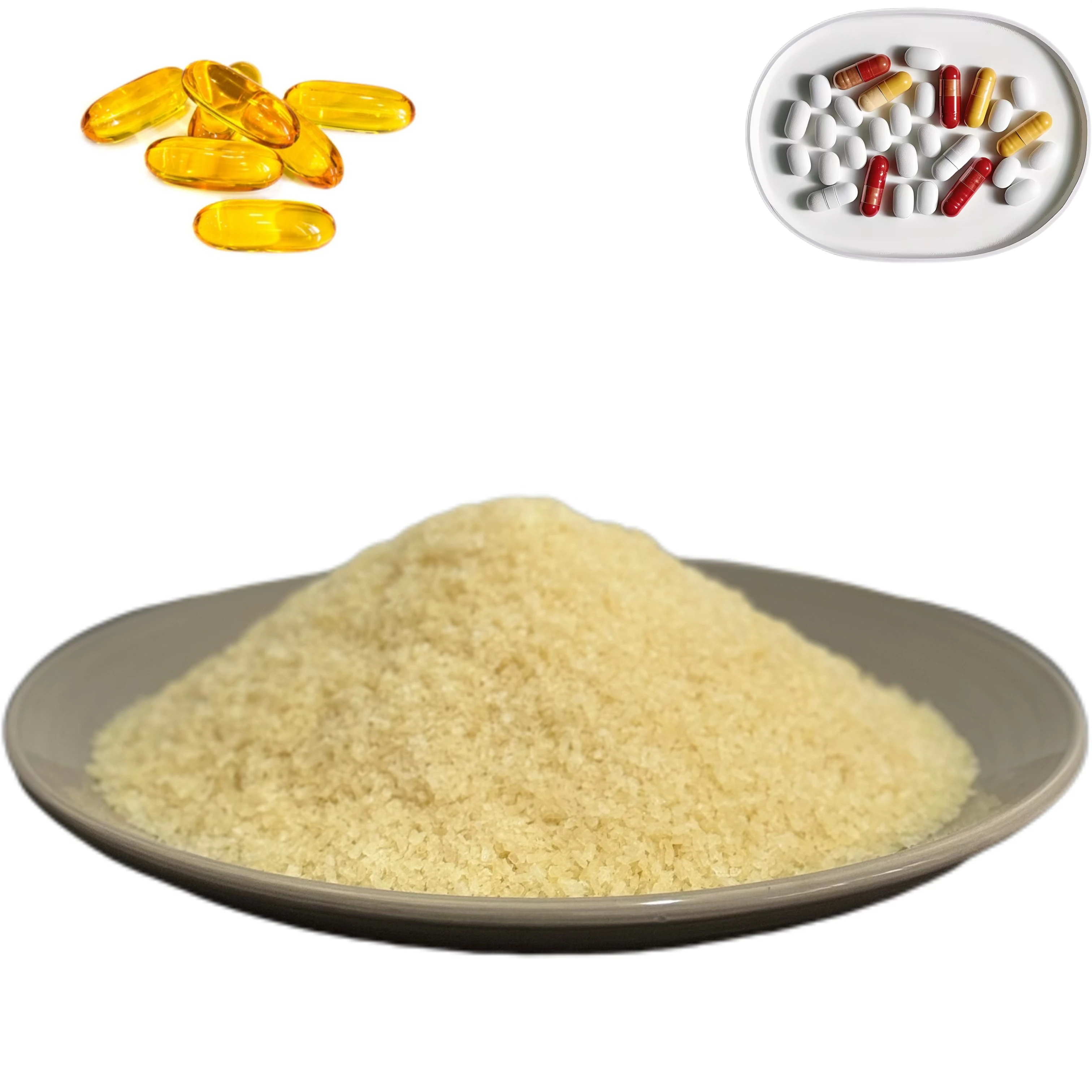 Top Quality Gelatin factory Unflavored Gelatin Pharmaceutical Grade Medical Gelatin