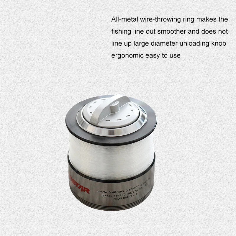 Surf Fishing Reel Made in China for Streaming River and Lake Fishing with Spinning Reels