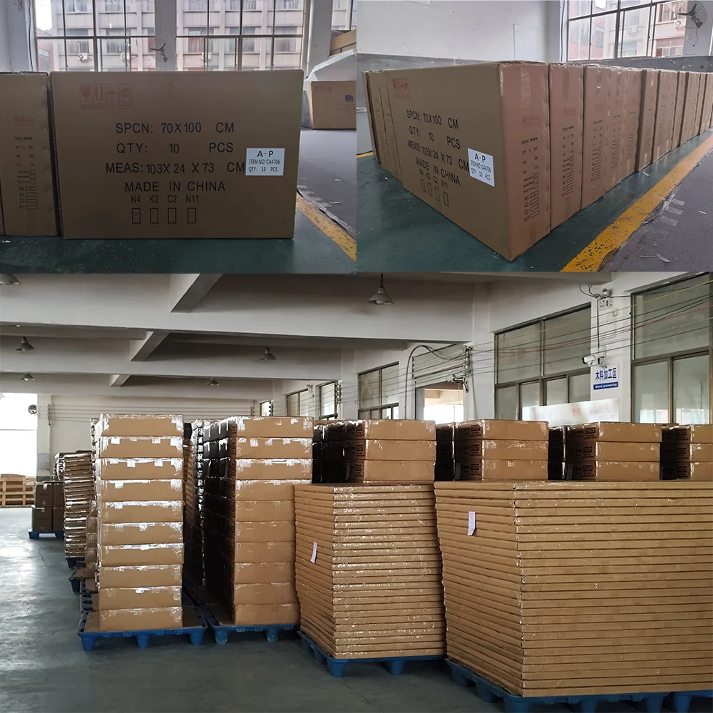 Wholesale Custom Size ODM OEM Whiteboard 60X90 90X120 120X180cm Acrylic Surface with Aluminum Frame School Office Marker Board