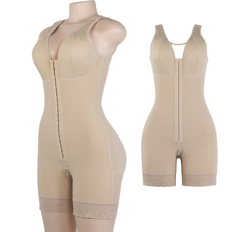 Custom Logo Vestido Con Posture Corrector Corset Correction Active Bodyshape Jumpsuit Butt Lifter Tummy Control Shapewear