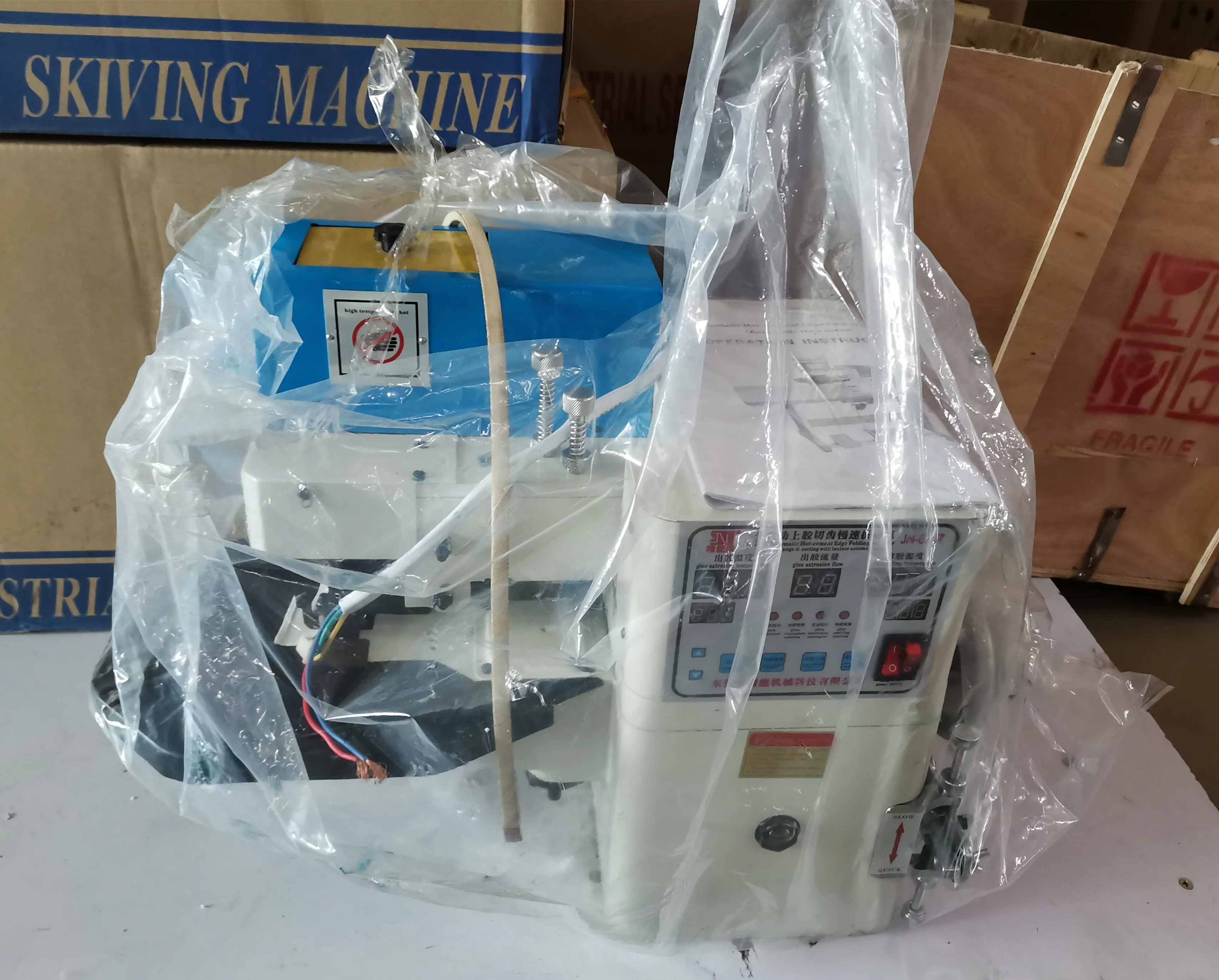 Fully Automatic Leather Edge Folding Machine Computer Shoe Upper Phone Case Edge Folding Machine