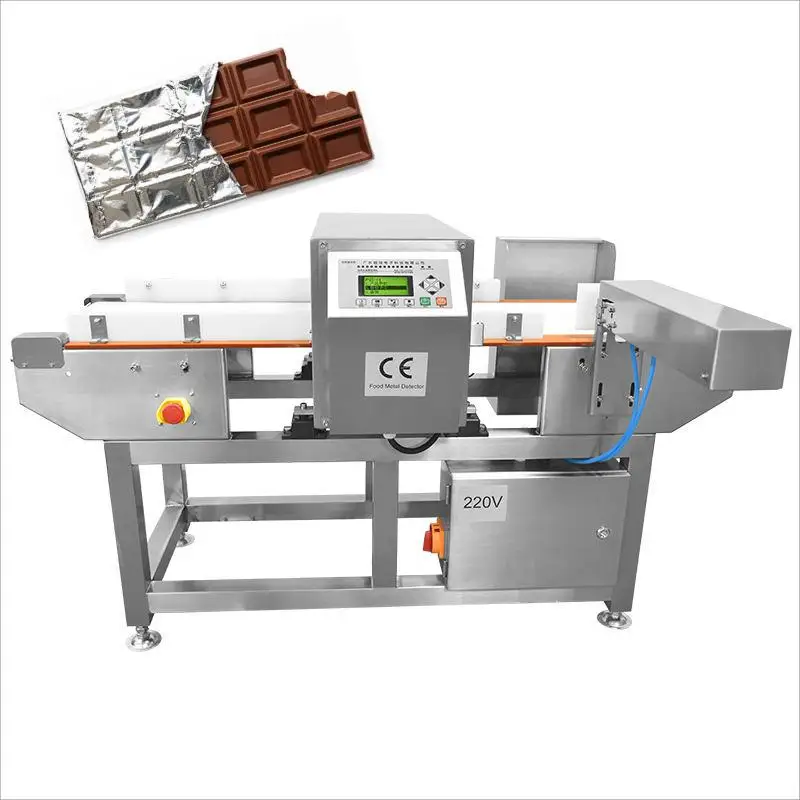 Профессиональное промышленное оборудование для металлоискателей С конвейерной лентой для пищевых продуктов с сертификатом CE