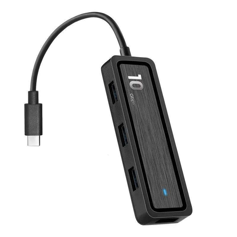Новый разветвитель USB3.1 gen2hub 10 Гбит/с на одно сопротивление четыре с кардридером SD/TF