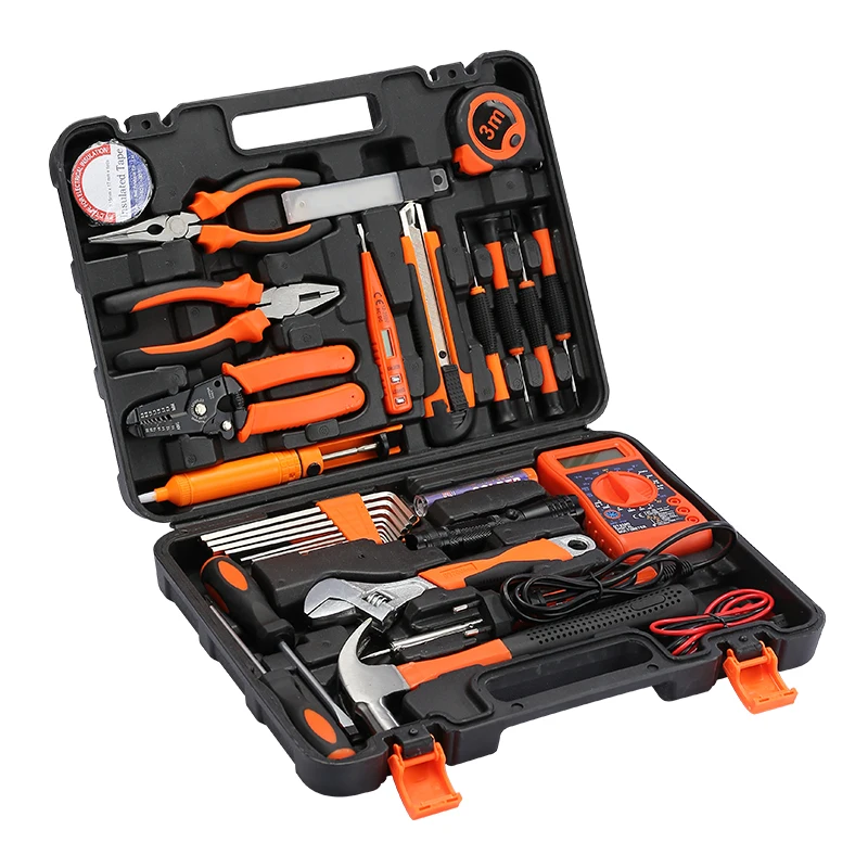 Multi-function Welding Hardware Household Toolbox Electricians Tool Set Professional Maintenance Multimeter Mix Tool Kit
