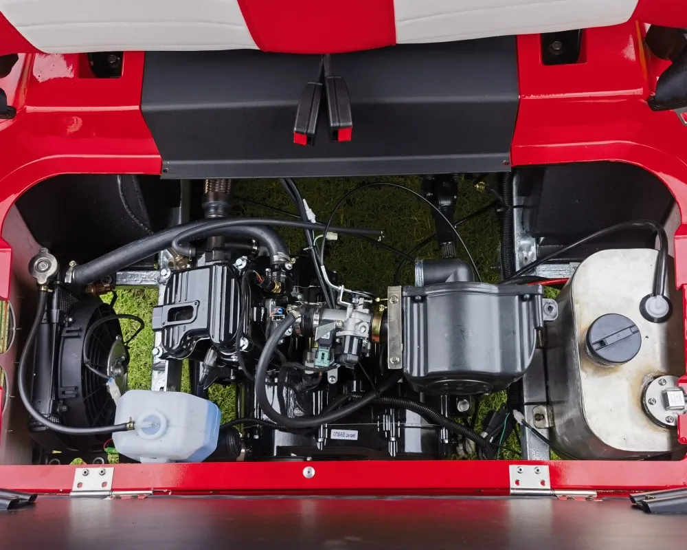 4x4 drive 6 seater gas powered golf cart