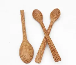 Coconut Shell Spoon Handmade Traditional Cooking