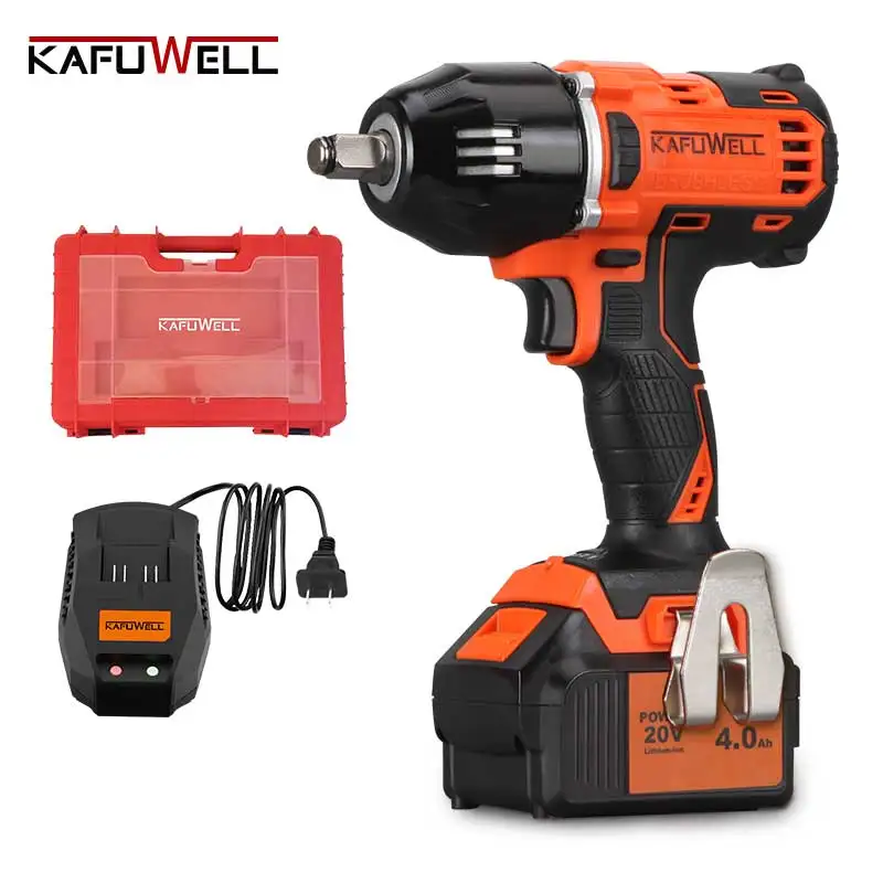 KAFUWELL PA4514H мощный бесщеточный Электрический гаечный ключ 21 В литиевый аккумулятор