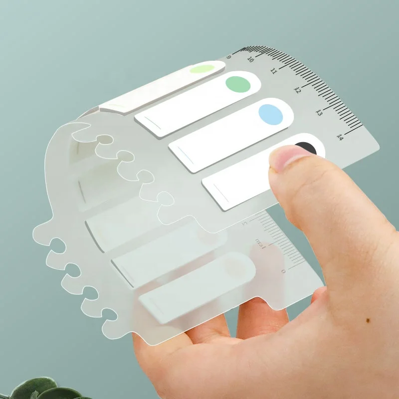 Pretty morandi series PET memo pad notebook label sticky post note flags writable 200 pcs/pack children school office supply