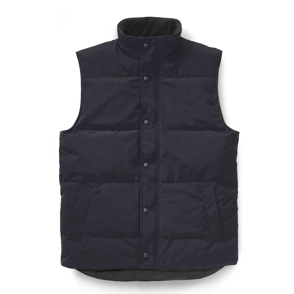 Pink Fashion high street style Utility multi-pockets men autumn winter custom puffer down vest men