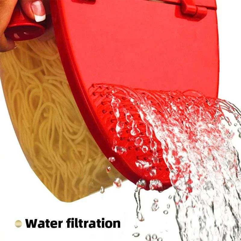 Food grade heat resistant PP material  5 Pounds capacity vegetable steamer strainer TV boat microwave pasta cooker