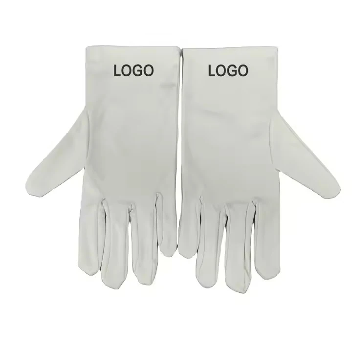 Chinese Manufacturer Black Gloves For Jewellery Watch Luxury Microfiber Gloves