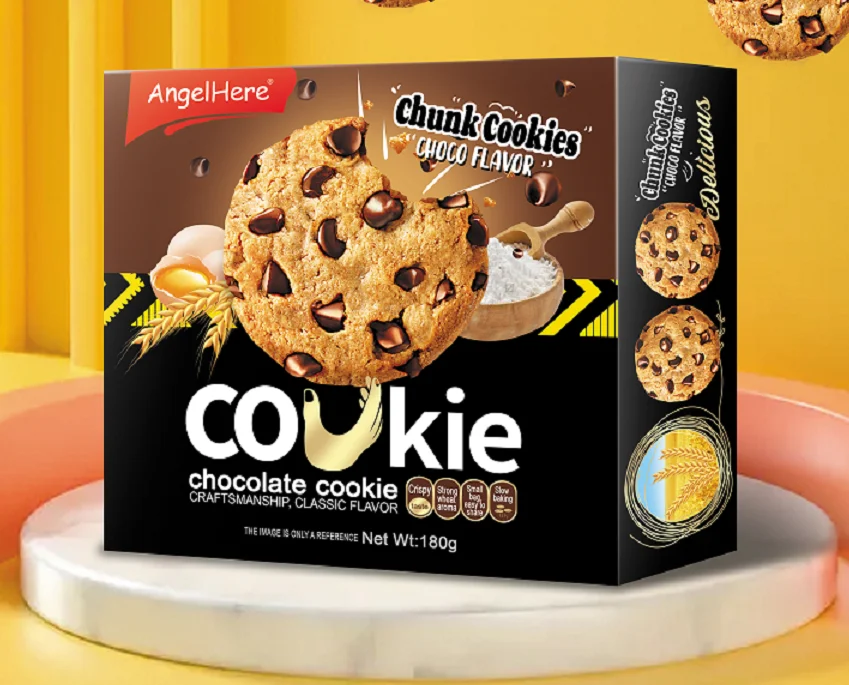 Famous Amos Chip Cookies danish flavor butter cookies with chocolate chip