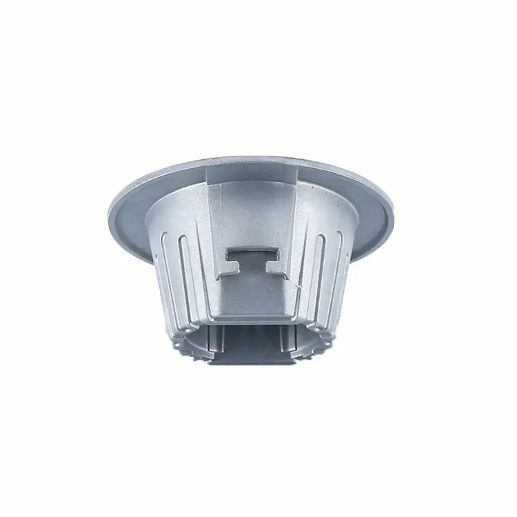 Factory Custom A380 Adc12 Die Cast Part Aluminum Die Casting For Led Light Housing With PVD Plating Polishing Coating Anodizing